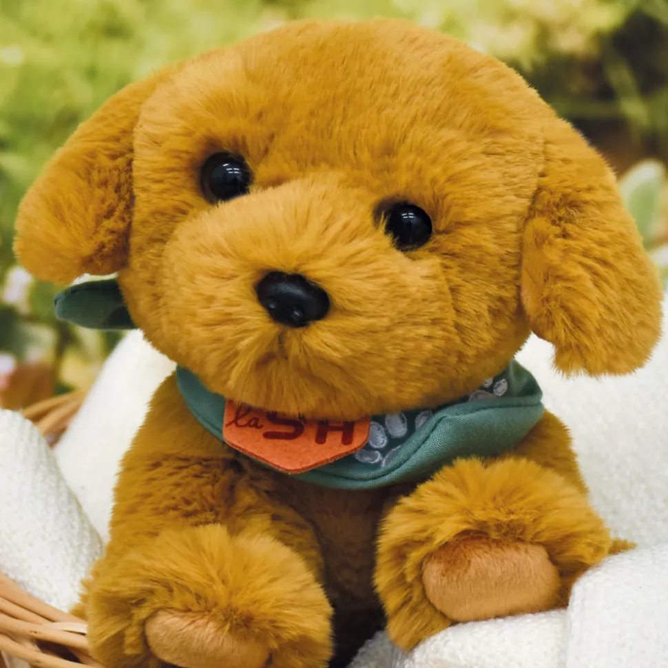 Chien en Peluche Beige 16 cm - SPA Collection