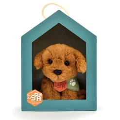 Chien en Peluche Beige 16 cm - SPA Collection