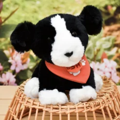 Chien en Peluche noir 16 cm - SPA Collection