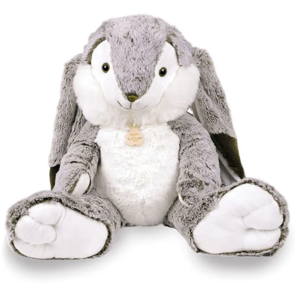 Lapin Marius - Gris chaud - 50 cm