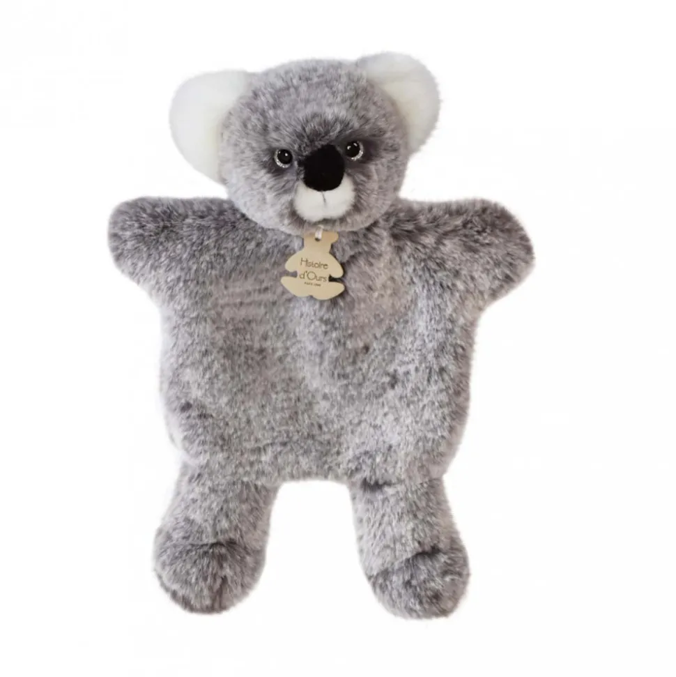 Marionnette à Main Koala Gris - 25 cm