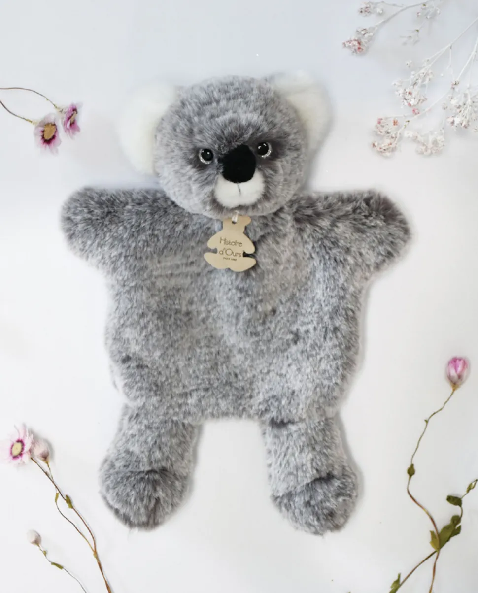 Marionnette à Main Koala Gris - 25 cm