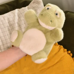 Marionnette Crocodile vert - 24 cm