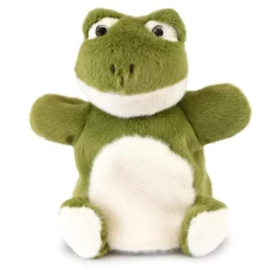 Marionnette Grenouille verte - 24 cm