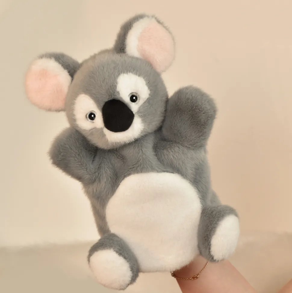 Marionnette Koala gris - 24 cm