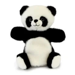 Marionnette Panda noir et blanc - 24 cm