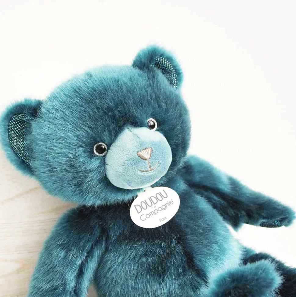 Ours collection Bleu Paon - Bleu paon- 30 cm