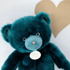 Ours collection Bleu Paon - Bleu paon- 30 cm
