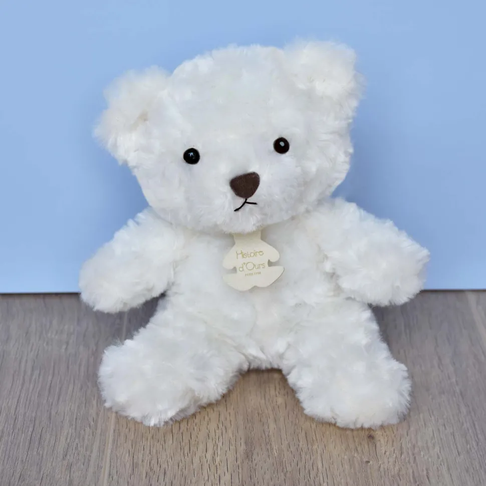 Ours en Peluche Blanc - 21 cm