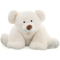 Ours en Peluche Blanc - 90 cm