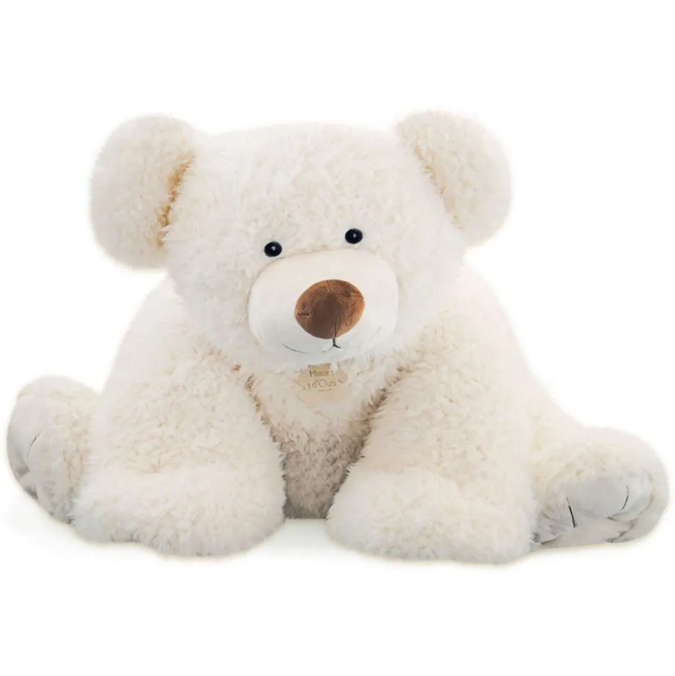 Ours en Peluche Blanc - 90 cm