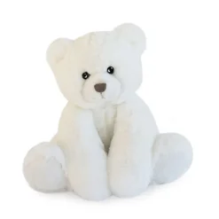Ours en Peluche blanc cassé - 25 cm