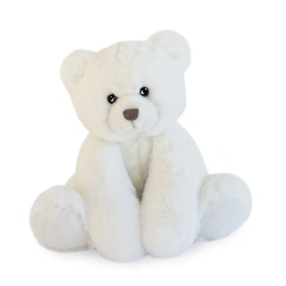 Ours en Peluche blanc cassé - 25 cm