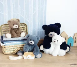 Ours en Peluche blanc cassé - 25 cm