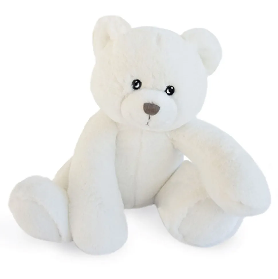 Ours en Peluche blanc cassé - 35 cm