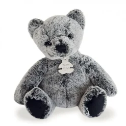 Ours en Peluche Gris Anthracite - 25 cm