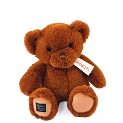 Ours en peluche marron Cappuccino - LE NOUNOURS -