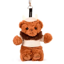 Ours Viking en peluche - Puy du Fou - Porte cle 15 cm
