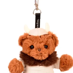 Ours Viking en peluche - Puy du Fou - Porte cle 15 cm