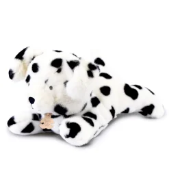 Peluche allongee chien dalmatien leste - Les P'tits Relax - 22 cm