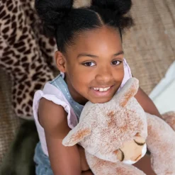 Peluche Bébé Lion Marron - 18 cm