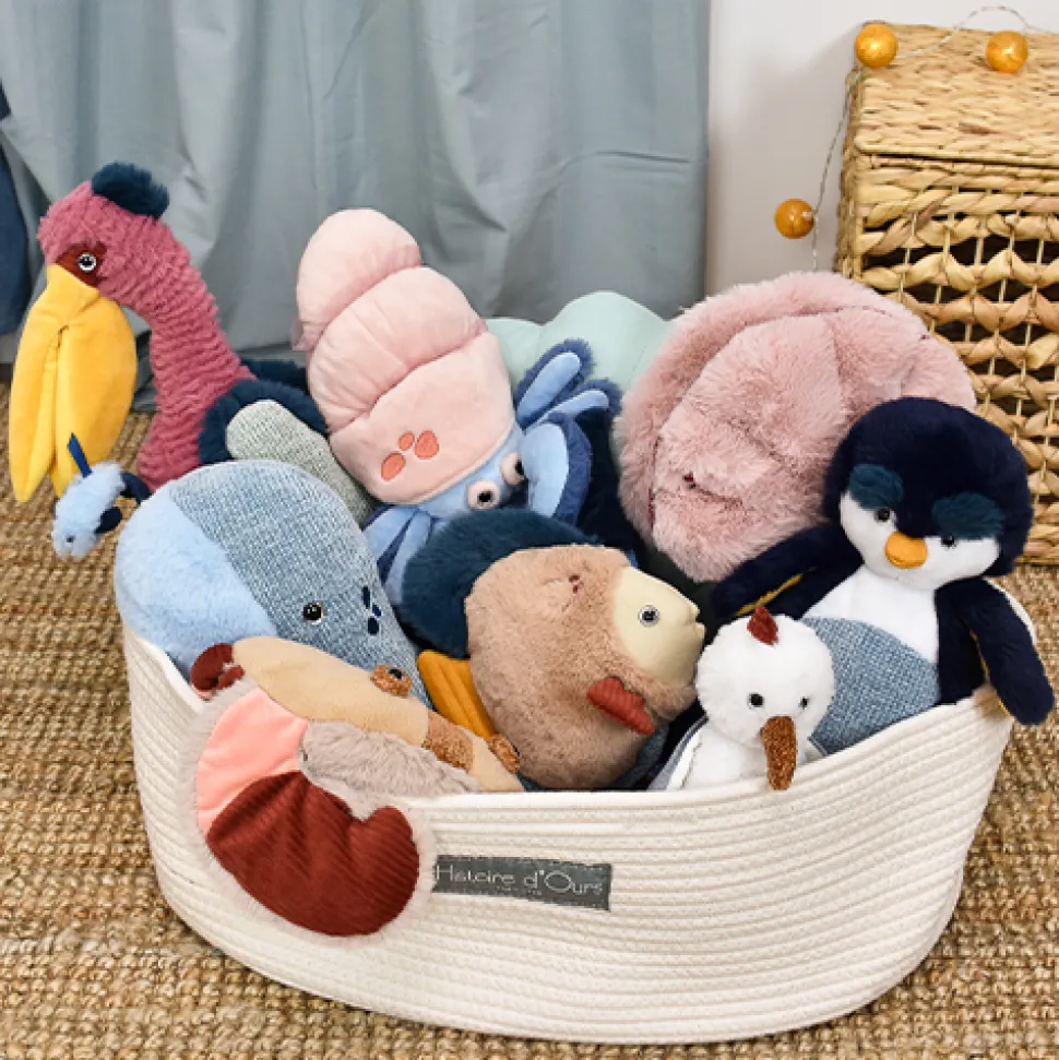 Peluche Bernard l'Hermite - 26 cm