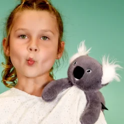 Peluche bien être - Koala en peluche magnétique gris - 30 cm