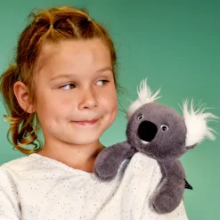 Peluche bien être - Koala en peluche magnétique gris - 30 cm