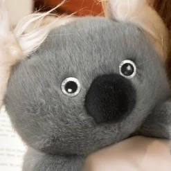 Peluche bien être - Koala en peluche magnétique gris - 30 cm