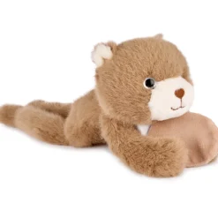 Peluche bien être - Ours en peluche magnétique marron - 30 cm
