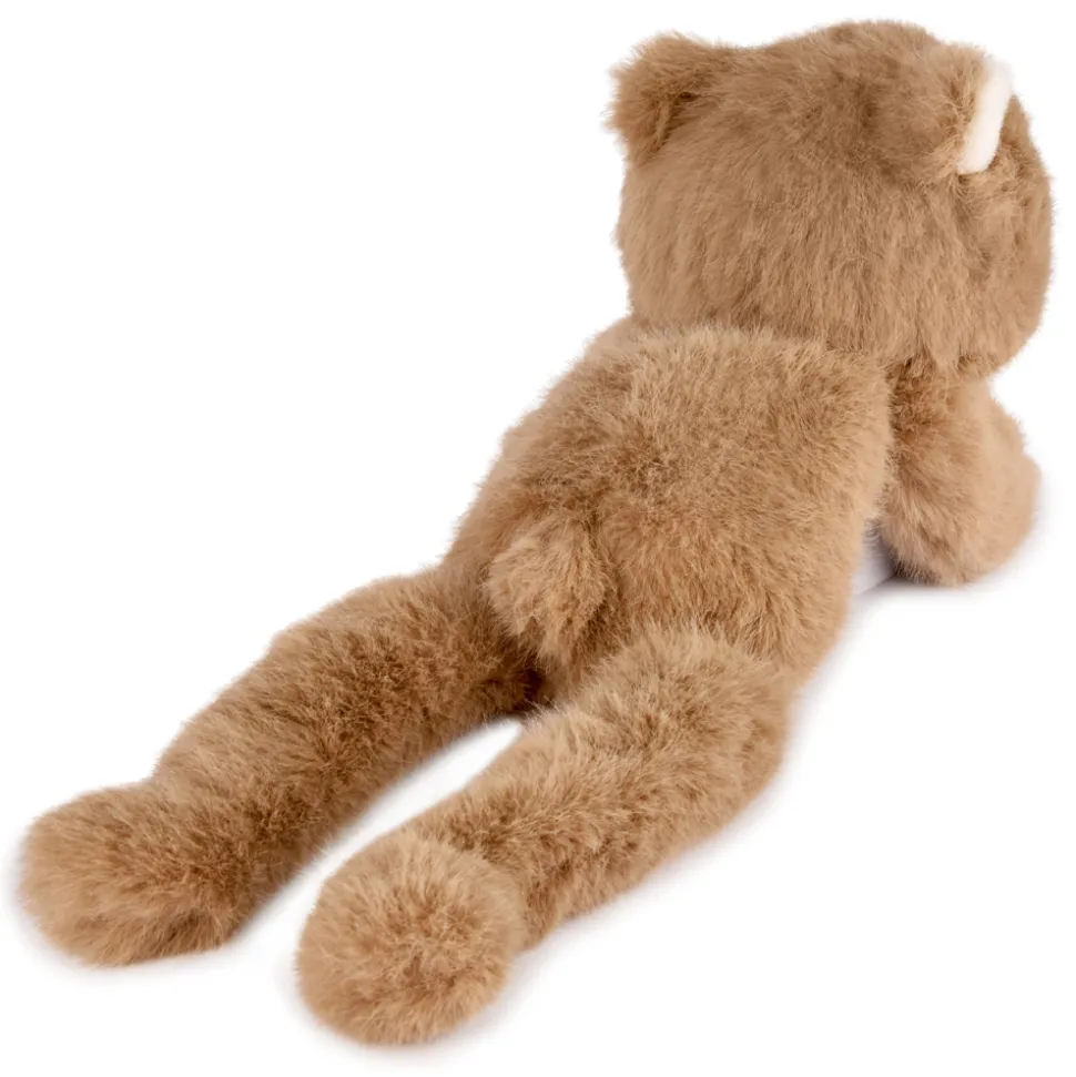 Peluche bien être - Ours en peluche magnétique marron - 30 cm