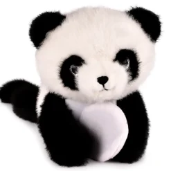 Peluche bien être - Panda en peluche magnétique noir et blanc - 30 cm