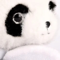Peluche bien être - Panda en peluche magnétique noir et blanc - 30 cm