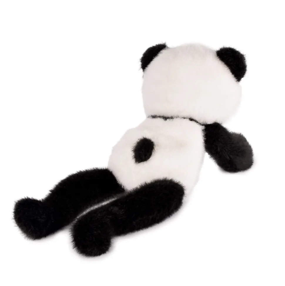 Peluche bien être - Panda en peluche magnétique noir et blanc - 30 cm