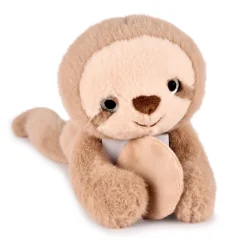 Peluche bien être - Paresseux en peluche magnétique beige - 30 cm