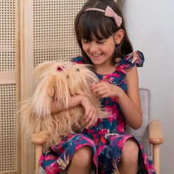 Peluche chien yorkshire - 30 cm