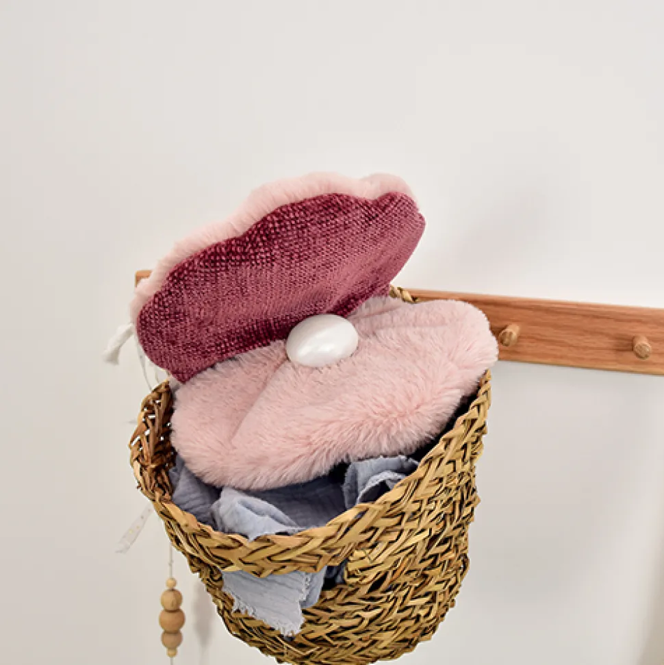 Peluche Coquillage rose -17 cm