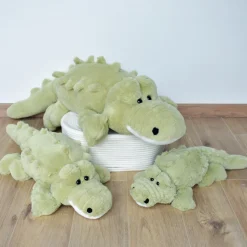 Peluche Crocodile Vert - 60 cm