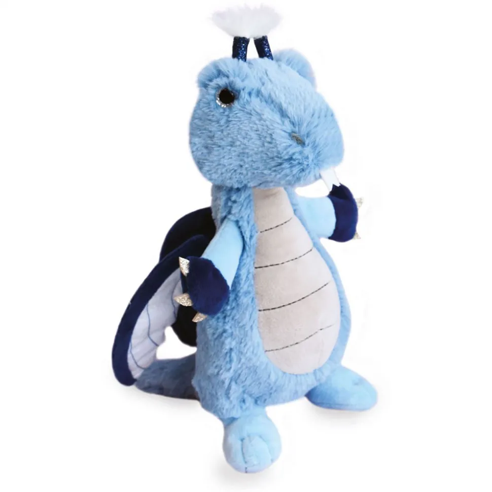 Peluche Dragon Bleu - 30 cm