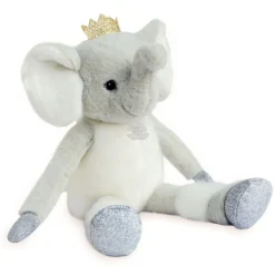 Peluche Eléphant Gris - 35 cm