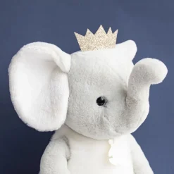 Peluche Eléphant Gris - 35 cm