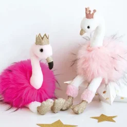 Peluche Flamant Rose - 30 cm