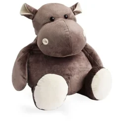 Peluche géante Hippopotame Marron - 120 cm