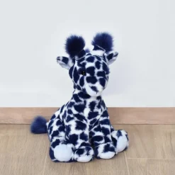 Peluche Girafe Bleue - 30 cm