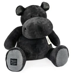 Peluche Hippo Gris anthracite - 85 cm