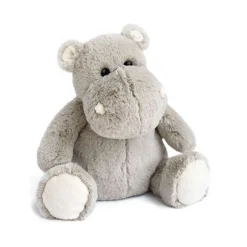 Peluche Hippopotame Gris - 25 cm