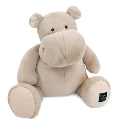 Peluche Hippopotame HIP'COOL Beige - 85 cm