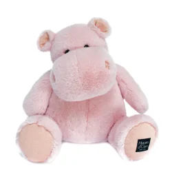 Peluche Hippopotame HIP'PIE - Rose poudré - 40 cm