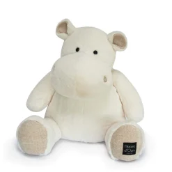 Peluche Hippopotame Ivoire - 85 cm HIP'CHIC