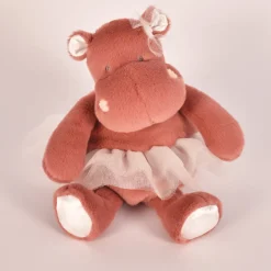 Peluche Hippopotame Terracotta Tutu - 22 cm